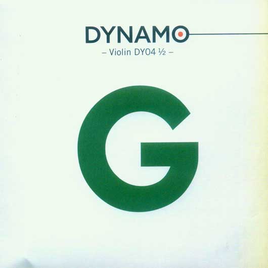 Dynamo Violin String - G - Silver - medium - 1/2 - DY04