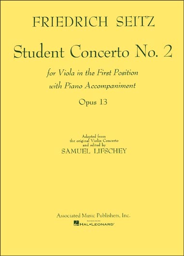 Seitz - Student Concerto No. 2 in G Major, Op. 13 (AMP)