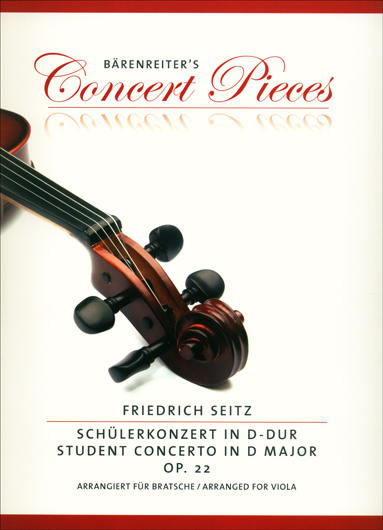Seitz - Student Concerto No. 5 in D Major Op. 22 for Viola (BAR)