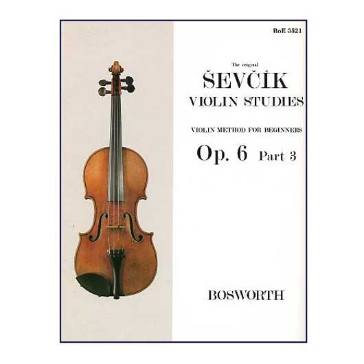 Sevcik - Op. 6 Part 3 (BOS)