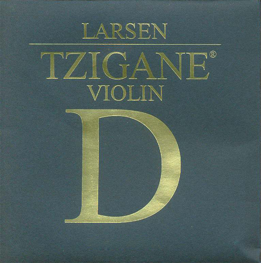 Larsen Tzigane Violin Silver D String, medium - 4/4