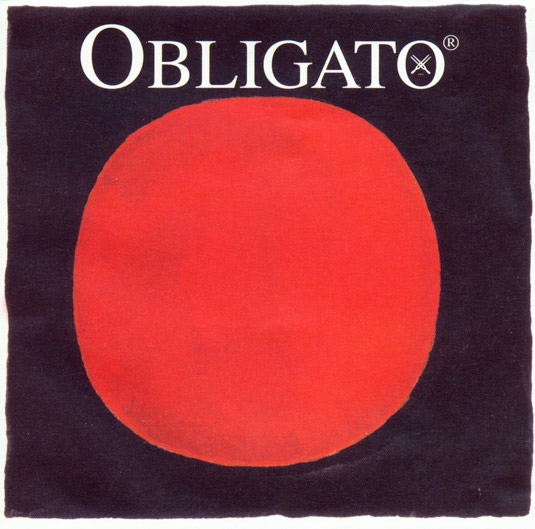 Obligato Violin A String - medium - 1/4-1/8