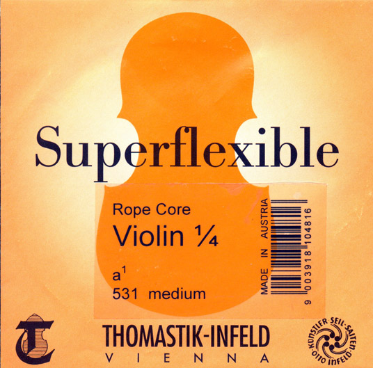Superflexible Violin A String - medium - 1/4