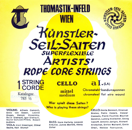 Superflexible Cello A String - medium - 1/2