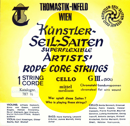 Superflexible Cello G String - medium - 1/2