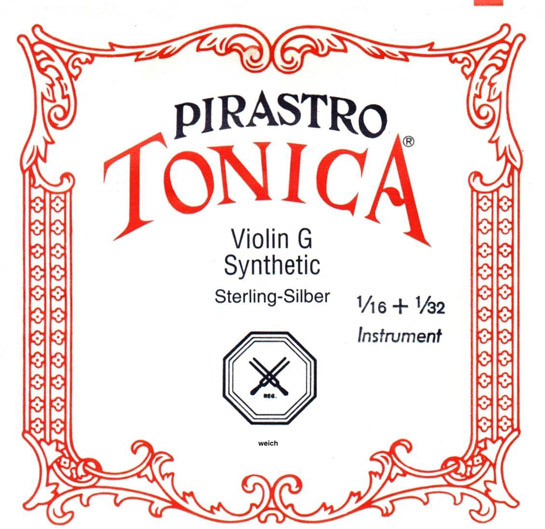 Tonica Violin G String - weich - 1/16-1/32