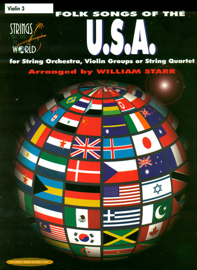 Folk Songs of the U.S.A - Violin 3