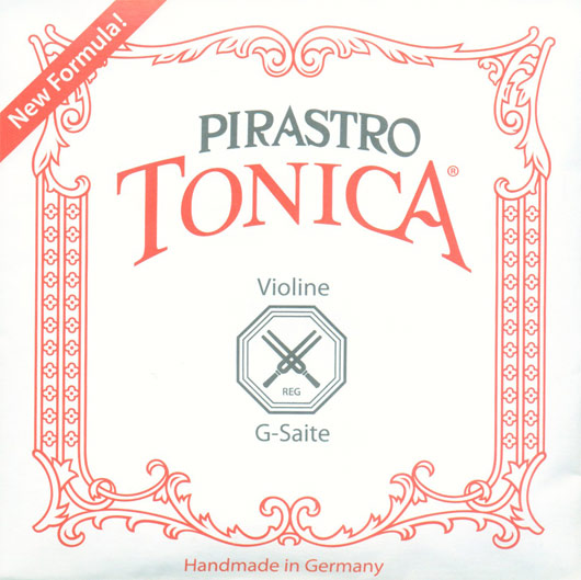 Tonica Violin G String - medium - 3/4-1/2 (New Formula)