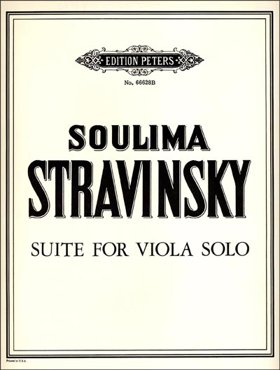 Suite for Solo Viola