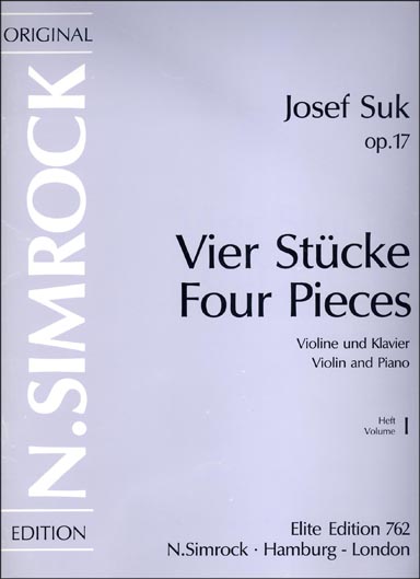Four Pieces Op.17, Volume I