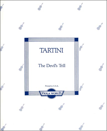 Tartini - Viola Sonata in C minor (Devil's Trill) (VLAW)