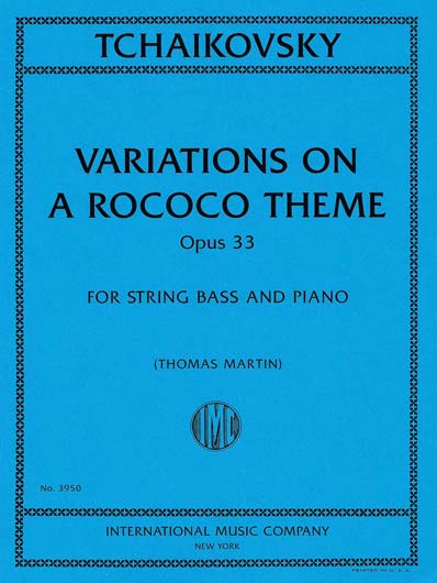 Tchaikovsky - Variations on a Rococo Theme for Bass Op. 33 (INT)