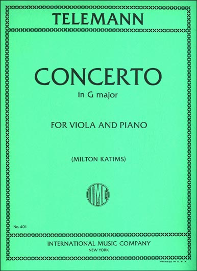 Telemann - Concerto for Viola in G major (INT)