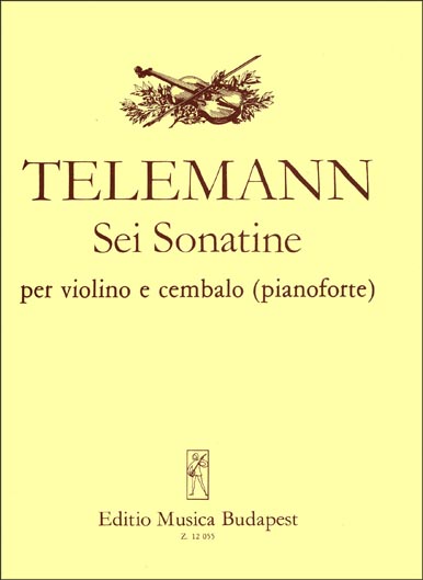 Telemann - 6 Sonatas for Violin and Piano (EMB)