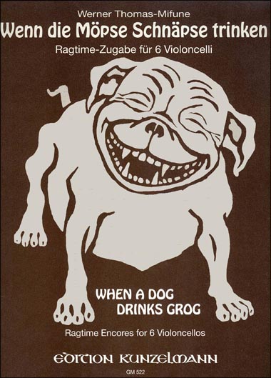 When a Dog Drinks Crog: Ragtime Encores for 6 Cellos
