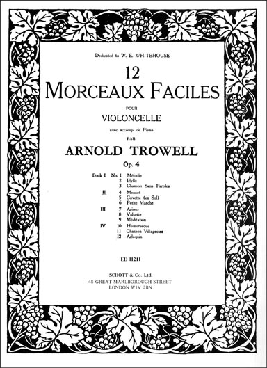 12 Morceaux Faciles (12 Easy Pieces) Op.4 - Book II