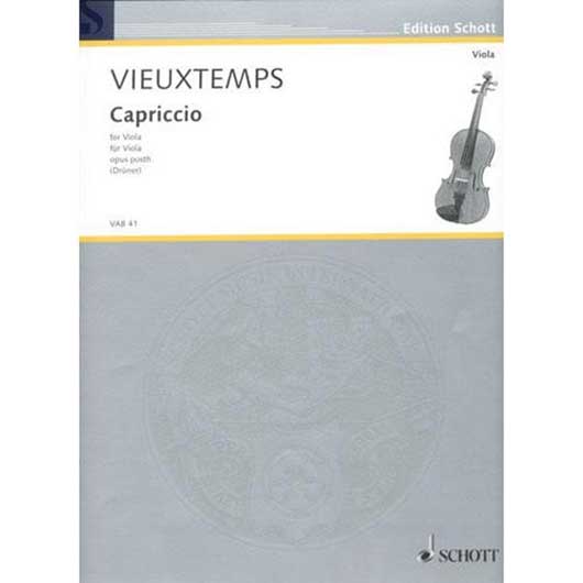 Vieuxtemps - Capriccio for Viola