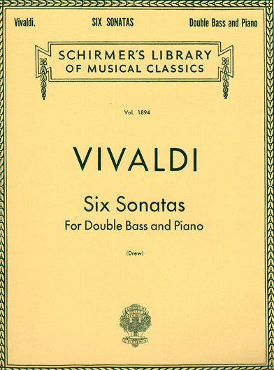 Vivaldi - Six Sonatas for Bass and Piano (SCHIR)