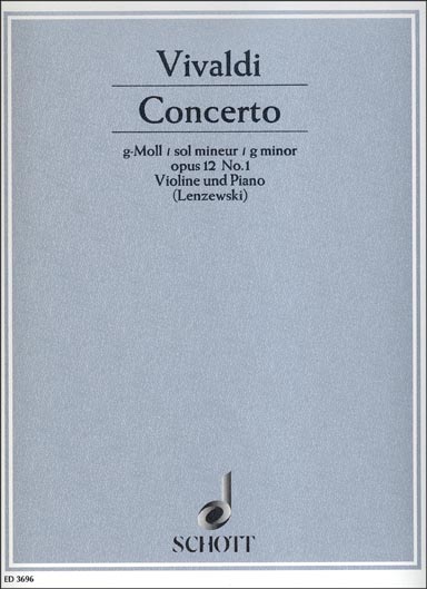 Vivaldi - Violin Concerto in G minor Op.12 No.1, RV 317 (SCHOTT)
