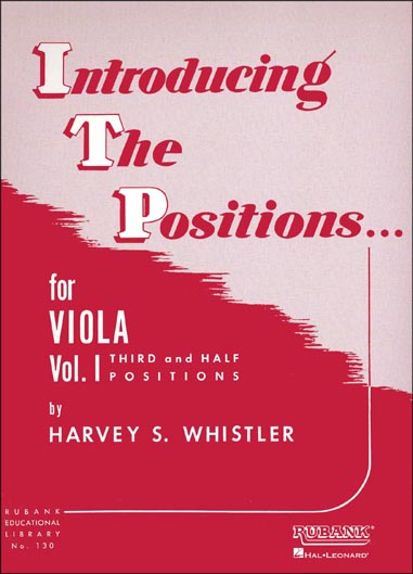 Introducing the Positions, Viola Book I
