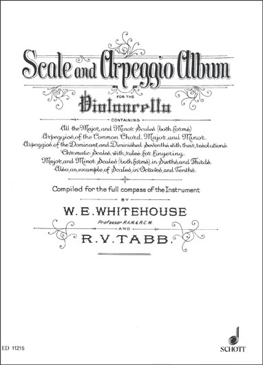 Scale And Arpeggio Album for Cello