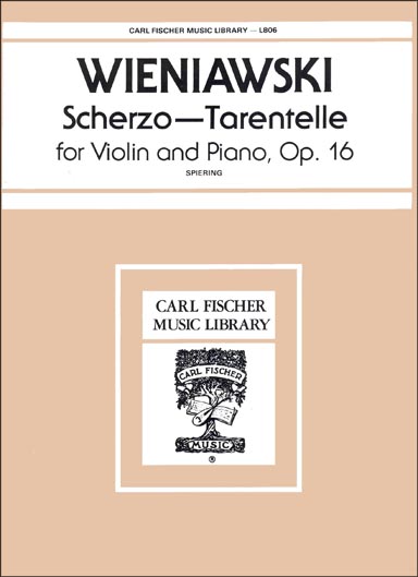Wieniawski - Scherzo-Tarentella Op. 16 (FISCH)
