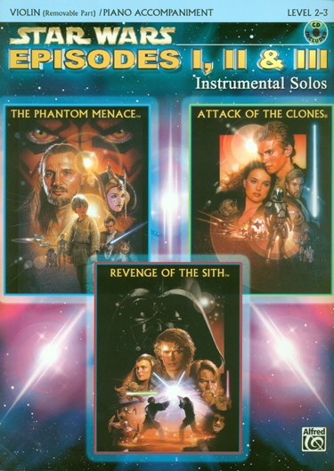 Williams - Star Wars Episodes 1, 2 &amp; 3 for Violin and Piano