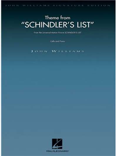 Williams - Theme From "Schindler's List" for Cello and Piano