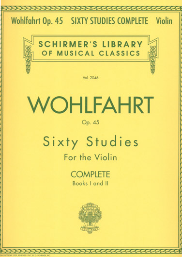 Wohlfahrt - 60 Etudes Op. 45 - Complete