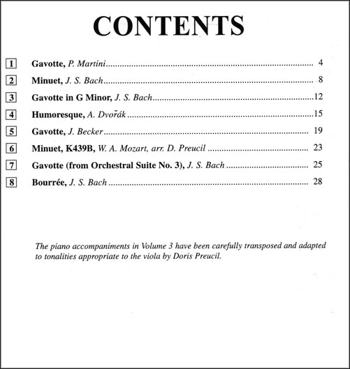 Suzuki Viola School - Volume 3 - Piano Accompaniment - Book
