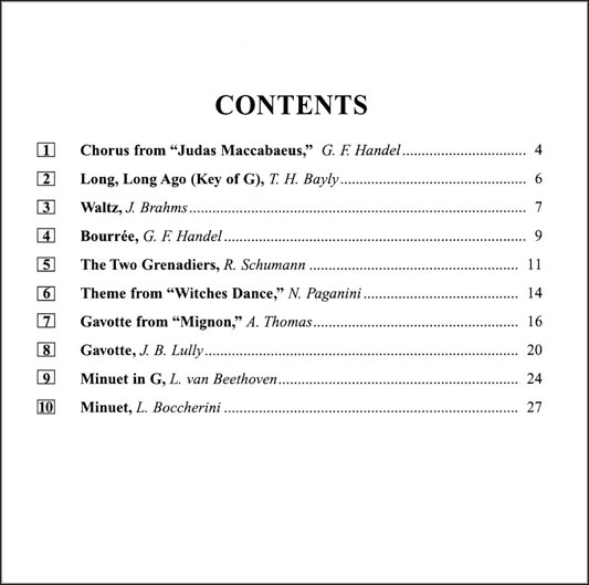 Suzuki - String Quartets for Beginning Ensembles - Volume 2 - Bo