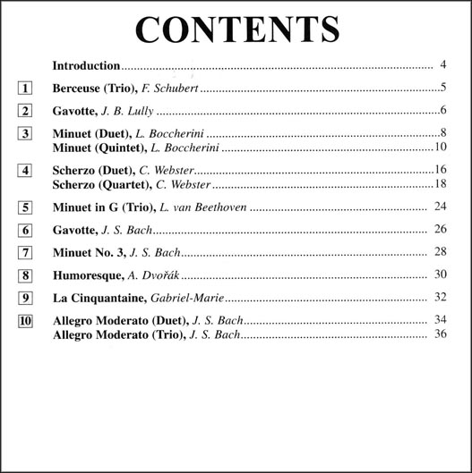 Suzuki - Ensembles for Cello - Volume 3 - Book