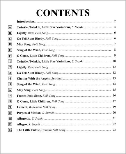 Suzuki Bass School - Volume 1 - Bass Part - Book