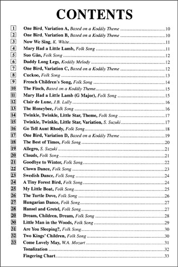 Suzuki Recorder School - Soprano Recorder - Volume 1 - Book