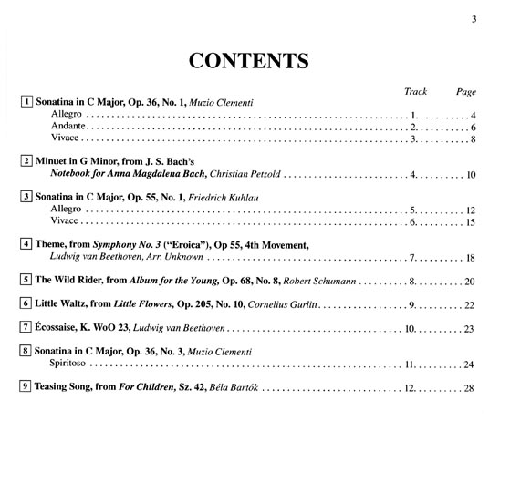 Suzuki Piano School - Volume 3 - Book