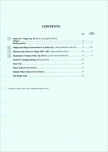 Suzuki Cello School - Volume 4 - Cello Part - Book and CD