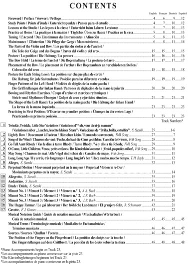 Suzuki Violin School - Volume 1 - Violin Part - Book and CD