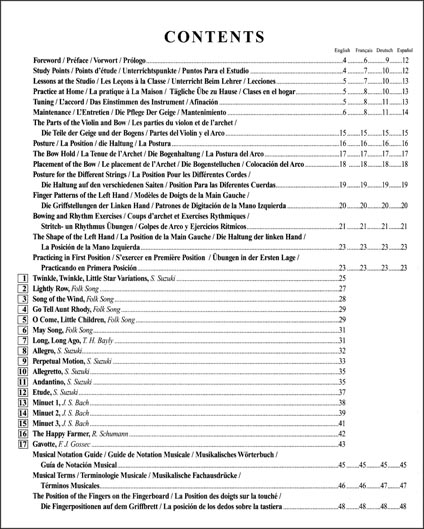 Suzuki Violin School - Volume 1 - Violin Part - Book