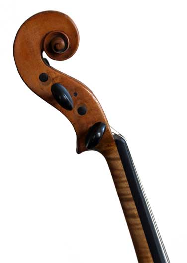 German Viola Labelled FICHTL c. 1780 15 1/8"