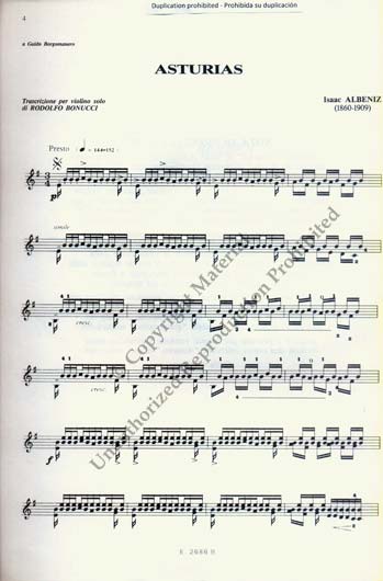 Albeniz - Asturias (BERBEN)