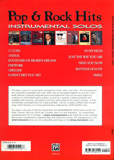 Pop &amp; Rock Instrumental Solos
