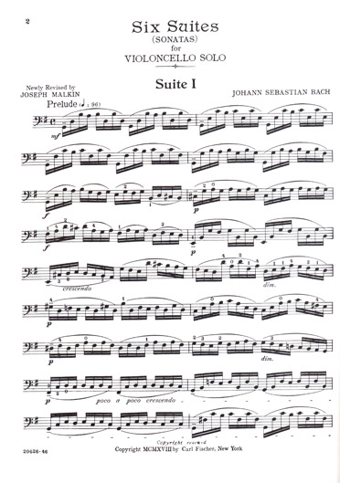 Bach - Suites for Solo Cello BWV 1007-1012 (FISCH)