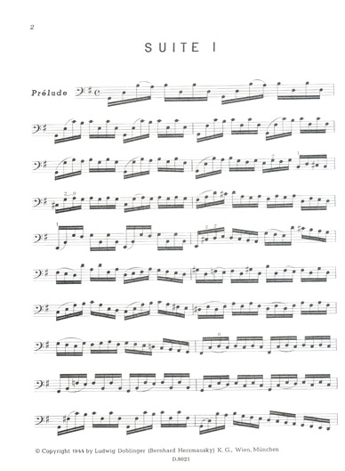 Bach - Suites for Solo Cello BWV 1007-1012 (DOB)