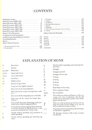 Bach - 6 Sonatas and Partitas for Solo Violin (PET)