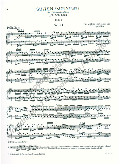 Bach - Suites for Solo Violin Vol. 1 (LEIPZIG)