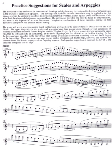 Scales for Advanced Violinists