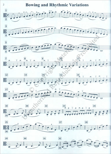 Scales for Young Violists