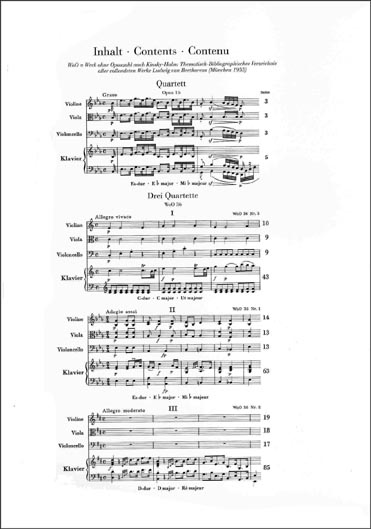 Beethoven - Piano Quartets (HEN)