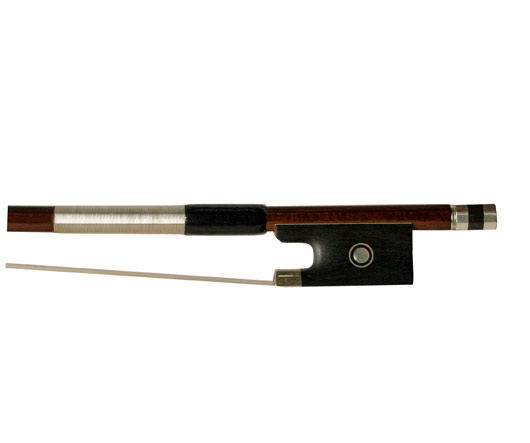 Knoll Octagonal Pernambuco Silver Mounted Violin Bow - 4/4