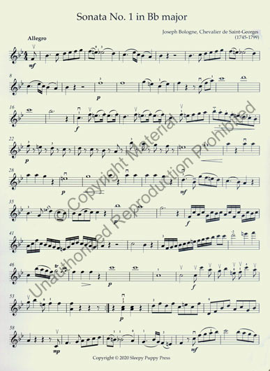 Sonata No. 1 in Bb Major